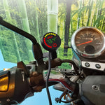 Misuratore di potenza intelligente con allarme a doppio display per moto Morfayer, Voltmeter, Water Temperature Meter, Voltmeter+Water Temperature Meter