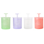 Detergente per il viso Schiuma Maker Bubbler Cup Viaggio Portatile Manuale Schiuma Bottiglia, Small Purple, Small Transparent, Small Pink, Large Purple, Large Transparent, Large Pink