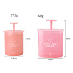 Detergente per il viso Schiuma Maker Bubbler Cup Viaggio Portatile Manuale Schiuma Bottiglia, Small Purple, Small Transparent, Small Pink, Large Purple, Large Transparent, Large Pink