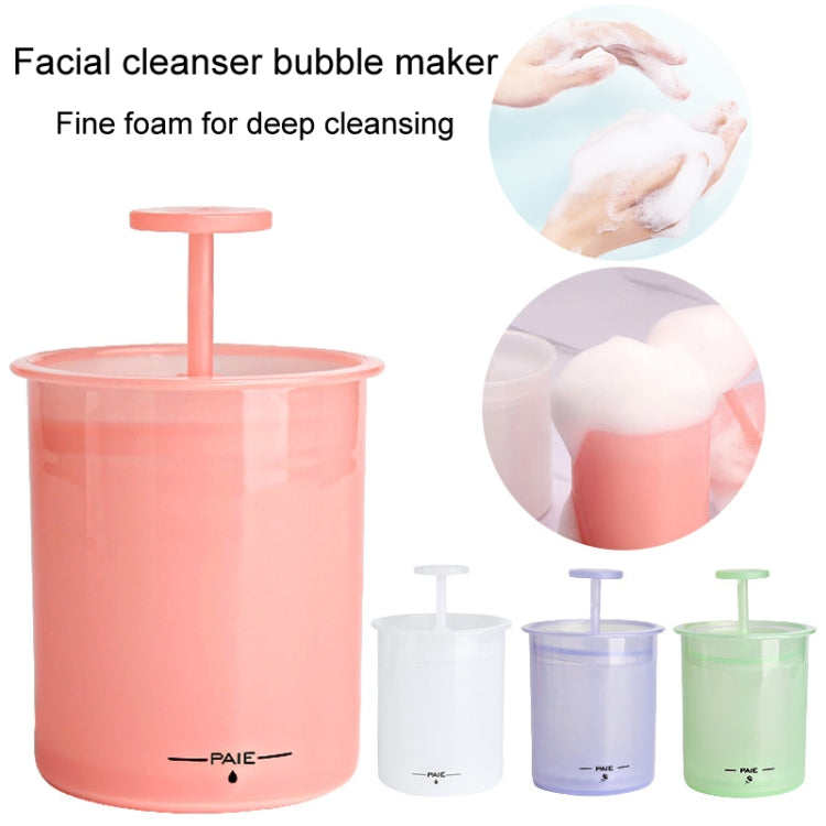 Detergente per il viso Schiuma Maker Bubbler Cup Viaggio Portatile Manuale Schiuma Bottiglia, Small Purple, Small Transparent, Small Pink, Large Purple, Large Transparent, Large Pink
