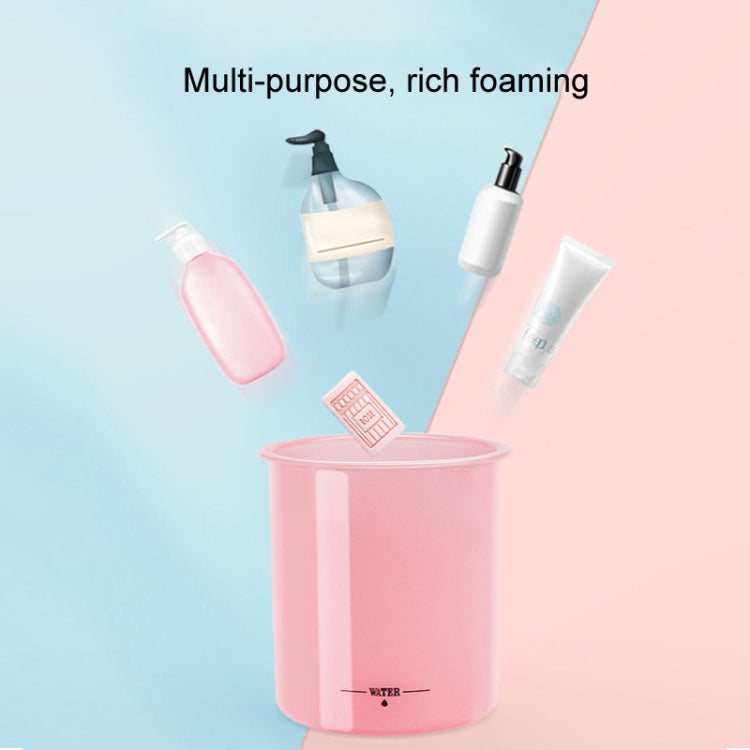 Detergente per il viso Schiuma Maker Bubbler Cup Viaggio Portatile Manuale Schiuma Bottiglia, Small Purple, Small Transparent, Small Pink, Large Purple, Large Transparent, Large Pink
