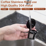 Per filtro per caffè a maglie riutilizzabile per macchina da caffè Keurig