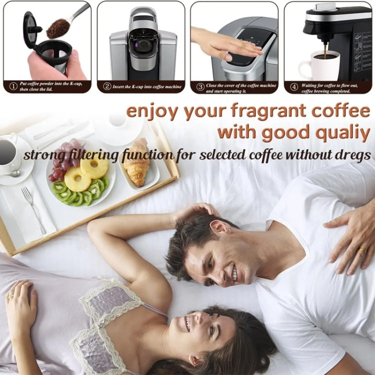 Per filtro per caffè a maglie riutilizzabile per macchina da caffè Keurig