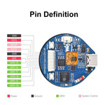 Waveshare ESP32-S3 scheda sviluppo con LCD touch 1,28 pollici
