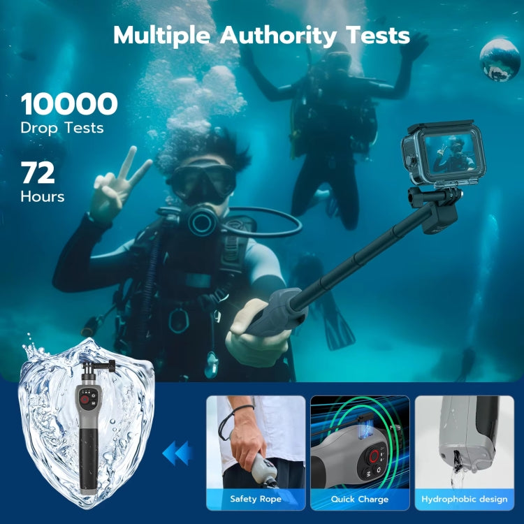 TELESIN Selfie Stick subacqueo 0,85 m per GoPro