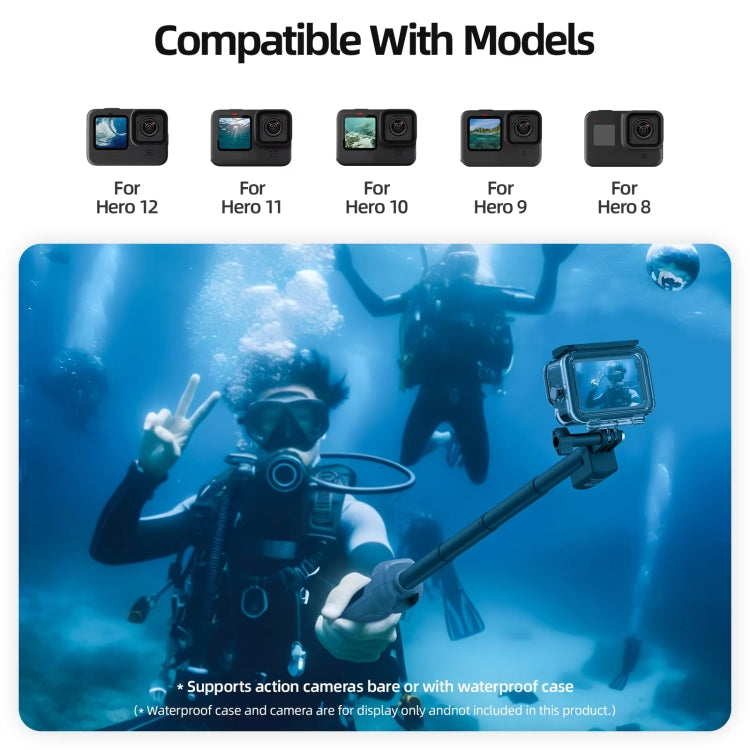 TELESIN Selfie Stick subacqueo 0,85 m per GoPro