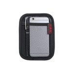 Borsa adesiva in rete per riporre cellulare in microfibra per auto, H005 Black Small, H006 Beige Small, H007 Gray Small, H008 Black Large, H009 Beige Large, H010 Gray Large