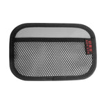 Borsa adesiva in rete per riporre cellulare in microfibra per auto, H005 Black Small, H006 Beige Small, H007 Gray Small, H008 Black Large, H009 Beige Large, H010 Gray Large