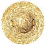 Mini cappello di paglia per animali domestici, cappello con visiera parasole per festa di compleanno di cani e gatti, S 10cm, M 13cm, L 16cm, XL 20cm