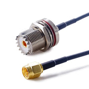 Cavo RF coassiale SMA maschio a SO239 UHF femmina Connettore coassiale RG174, 10cm, 15cm, 20cm, 30cm, 50cm