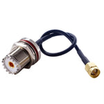Cavo RF coassiale SMA maschio a SO239 UHF femmina Connettore coassiale RG174, 10cm, 15cm, 20cm, 30cm, 50cm