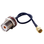 Cavo RF coassiale SMA maschio a SO239 UHF femmina Connettore coassiale RG174, 10cm, 15cm, 20cm, 30cm, 50cm
