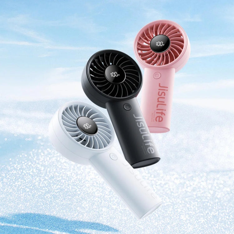 JisuLife Life4 Ventilatore portatile piccolo ricaricabile, 3600mAh Gray, 3600mAh Black, 3600mAh Pink, 5000mAh Gray, 5000mAh Black, 5000mAh Pink