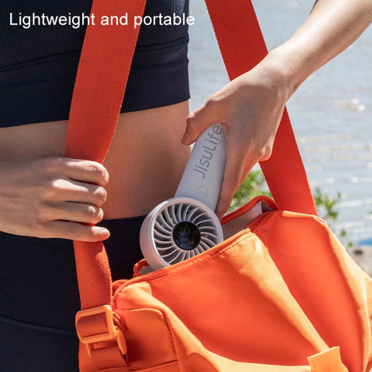 JisuLife Life4 Ventilatore portatile piccolo ricaricabile, 3600mAh Gray, 3600mAh Black, 3600mAh Pink, 5000mAh Gray, 5000mAh Black, 5000mAh Pink
