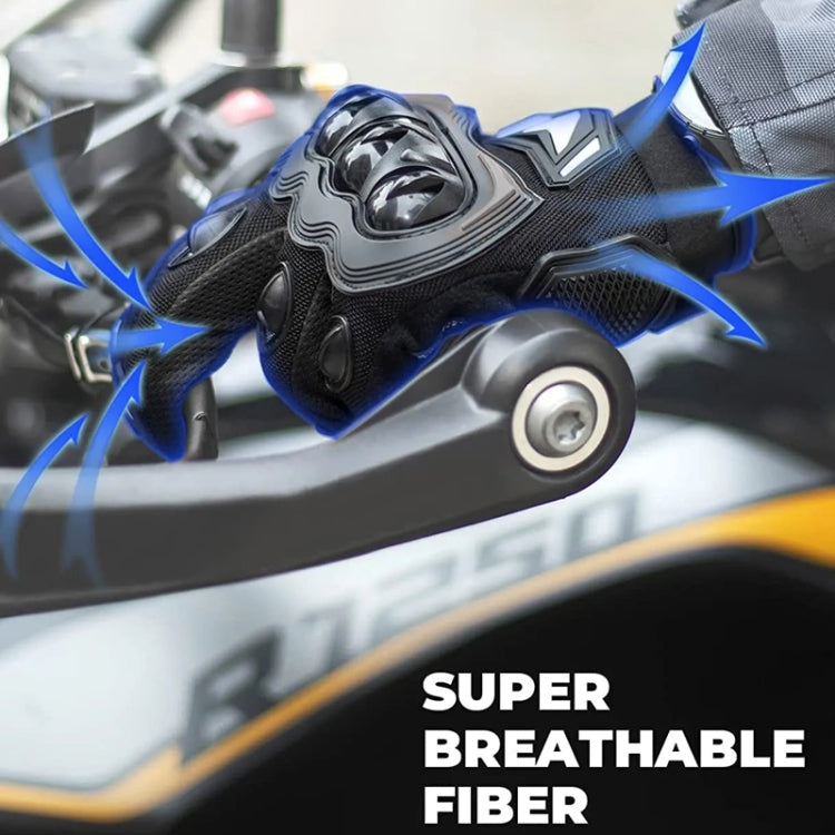 Guanti da moto per esterni antiscivolo con protezione solare touch screen, M, L, XL, XXL