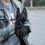 Guanti da moto per esterni antiscivolo con protezione solare touch screen, M, L, XL, XXL