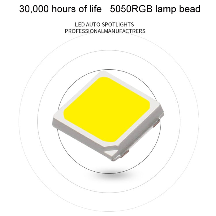 Luce per telaio auto RGB Luce colorata per atmosfera, 8 in 1, 10 in 1, 12 in 1