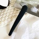 5 pezzi 7,8 cm clip a becco d'anatra frangia dritta clip semplice clip laterale personalizzata