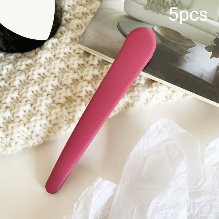 5 pezzi 7,8 cm clip a becco d'anatra frangia dritta clip semplice clip laterale personalizzata