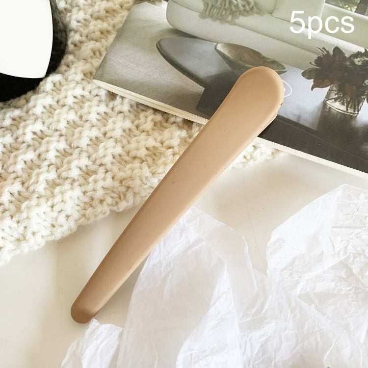 5 pezzi 7,8 cm clip a becco d'anatra frangia dritta clip semplice clip laterale personalizzata