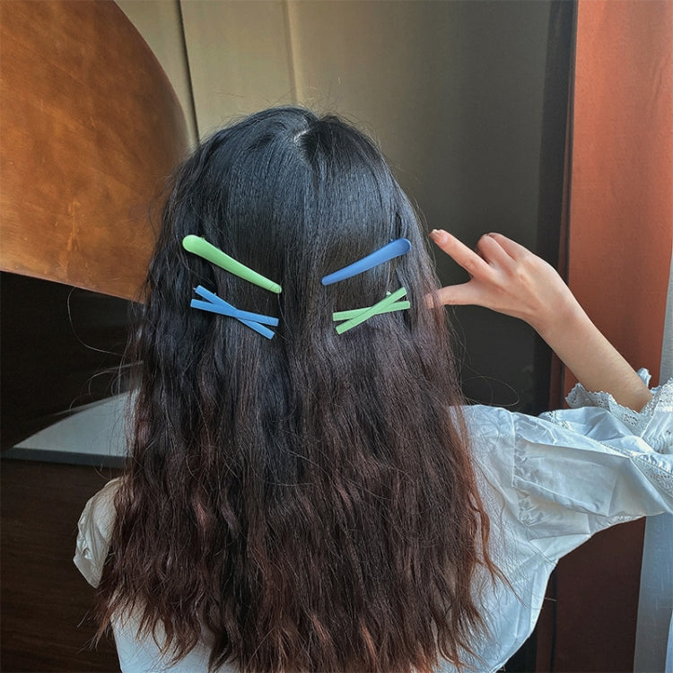 5 pezzi 7,8 cm clip a becco d'anatra frangia dritta clip semplice clip laterale personalizzata