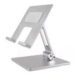 Supporto tablet in lega di alluminio pieghevole da tavolo