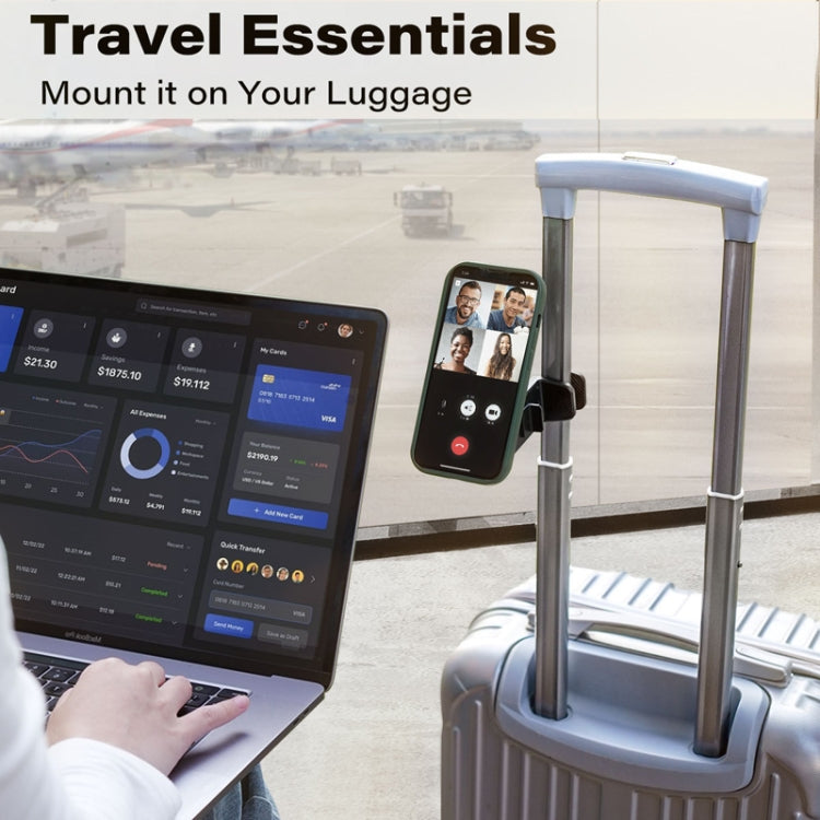 Supporto per telefono cellulare da viaggio pieghevole magnetico portatile e resistente per trasmissione in diretta da tavolo, M10M-AR01