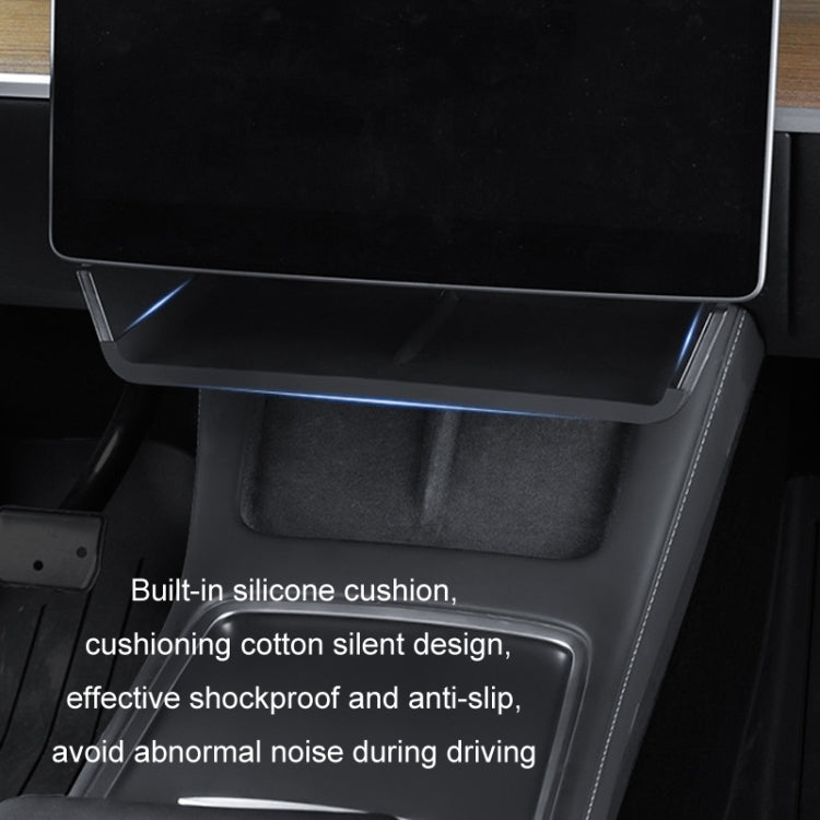 Per la scatola portaoggetti dello schermo Tesla Model Y/3, Model Y/3 Translucent White + Black, Model Y/3 Translucent Black + Black, Model Y/3 Translucent White + White, 2024 Model 3 Translucent White + Black, 2024 Model 3 Translucent Black + Black    ...