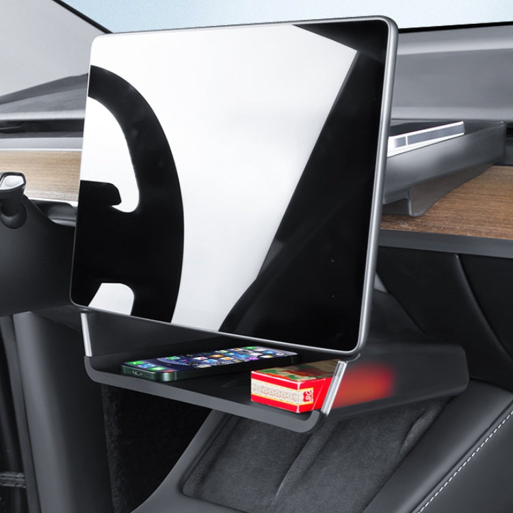 Per la scatola portaoggetti dello schermo Tesla Model Y/3, Model Y/3 Translucent White + Black, Model Y/3 Translucent Black + Black, Model Y/3 Translucent White + White, 2024 Model 3 Translucent White + Black, 2024 Model 3 Translucent Black + Black    ...