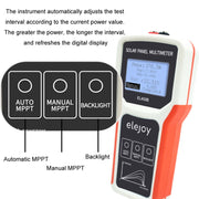 elejoy MPPT pannello solare fotovoltaico multimetro, EL400B