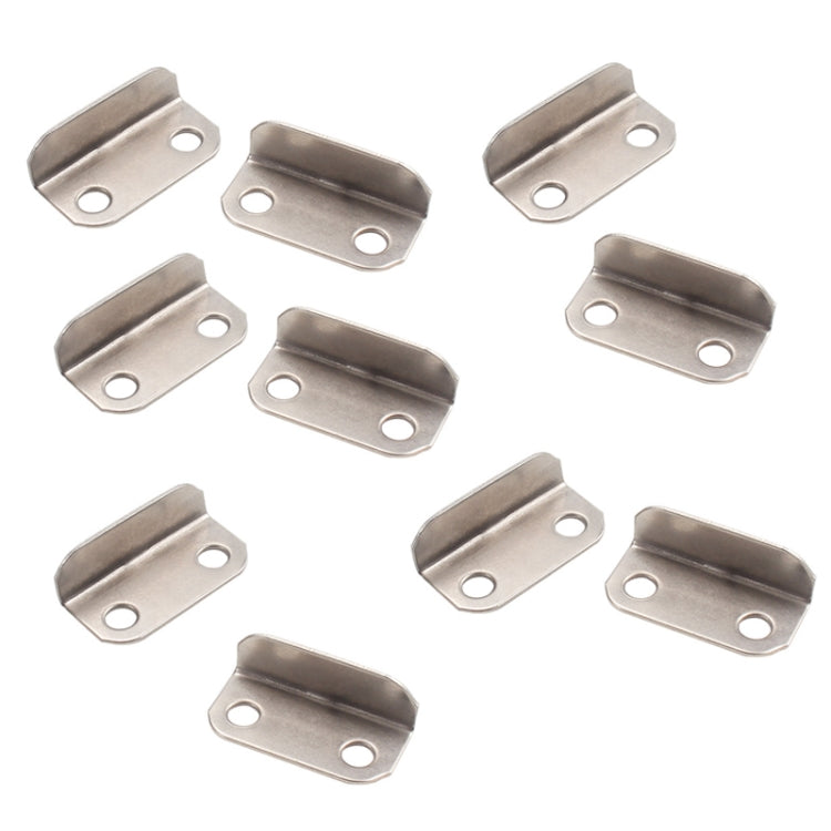 Accessori per serrature Piastra di bloccaggio per cassetti da ufficio ad angolo retto a forma di L Parti per mobili Fermaporta