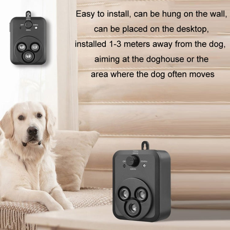 Ultrasuoni Bark Stopper Repellente automatico per cani antirumore per esterni
