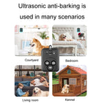 Ultrasuoni Bark Stopper Repellente automatico per cani antirumore per esterni