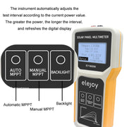 elejoy 1600W MPPT pannello solare fotovoltaico multimetro, EY1600W