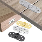 Cerniera pieghevole per porta dell'armadio Cerniera ribaltabile per tavolo semicircolare in lega di zinco ispessita, Gold, Silver, Black