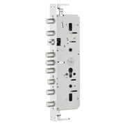 6068 Corpo serratura porta di sicurezza in acciaio per serratura meccanica e serratura con impronta digitale, 388  x 30mm, 388 x 40mm
