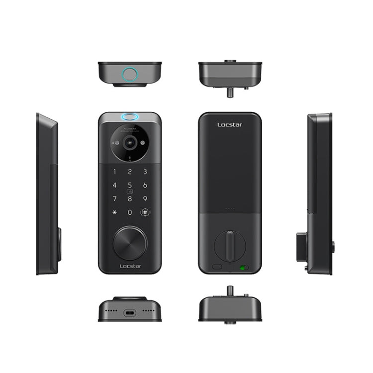 Serratura intelligente Locstar C95 con impronta digitale e teleca