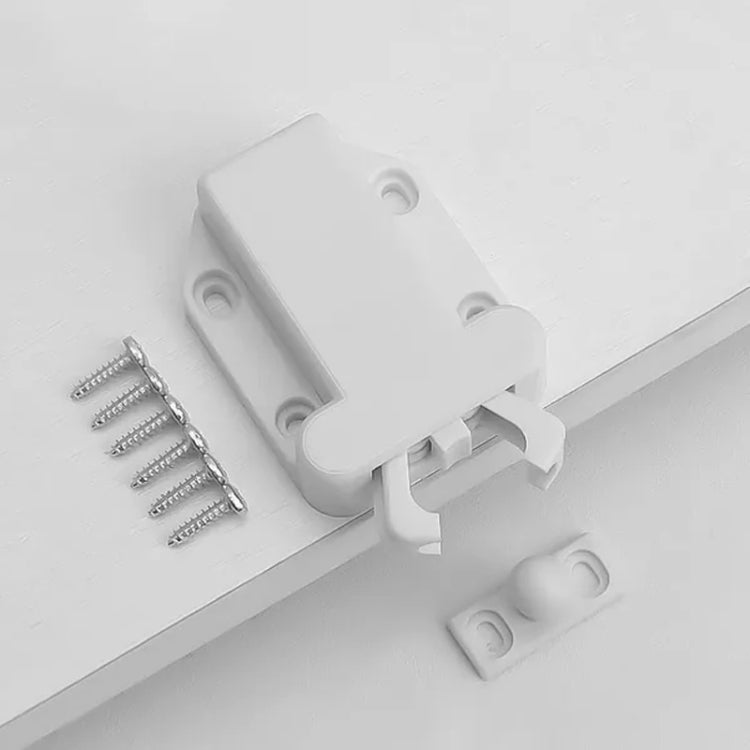 Chiusura a pressione a rimbalzo per porte di armadietti, chiusura automatica per cassetti nascosti