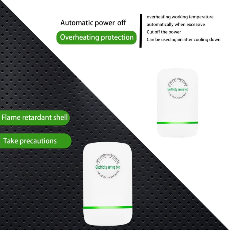 SD008 Smart Home Energy Saver Scatola portatile di sicurezza per il risparmio energetico, US Plug, EU Plug, UK Plug