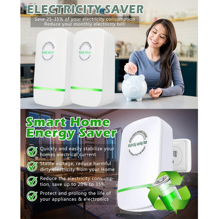 SD008 Smart Home Energy Saver Scatola portatile di sicurezza per il risparmio energetico, US Plug, EU Plug, UK Plug