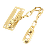 Catena di sicurezza per porta, antifurto, chiavistello per porta di casa, catena per finestra, serratura, Square Black, Square Silver, Square Red Bronze, Round Gold, Round Bronze, Round Silver