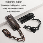 Catena di sicurezza per porta in acciaio 12cm
