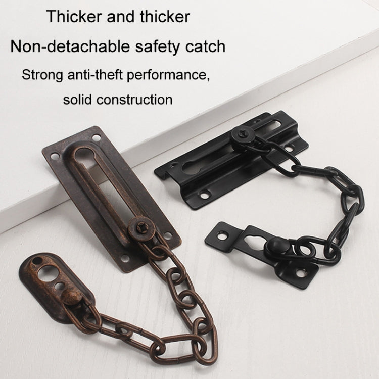 Catena di sicurezza per porta in acciaio 12cm
