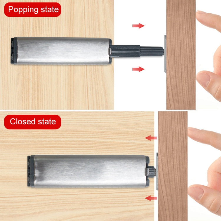 Chiusure magnetiche a spinta per porte di armadietti, senza maniglia, per aprire e chiudere gli armadietti, Flat Bottom
