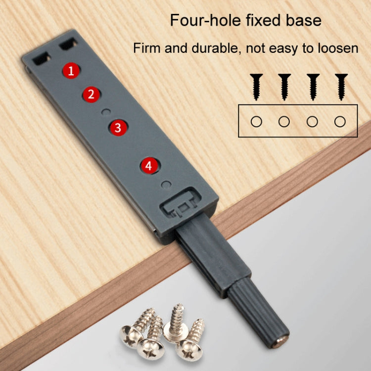 Chiusure magnetiche a spinta per porte di armadietti, senza maniglia, per aprire e chiudere gli armadietti, Flat Bottom