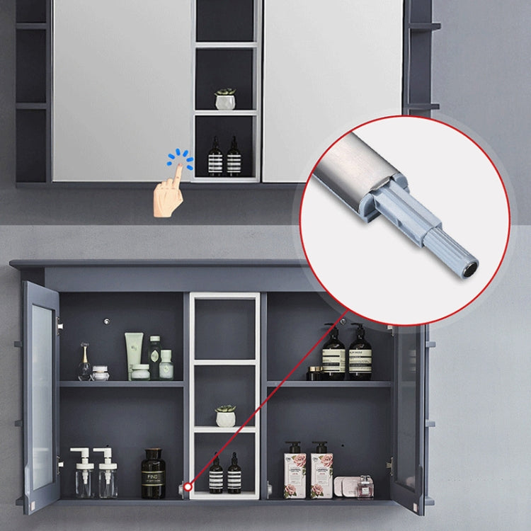 Chiusure magnetiche a spinta per porte di armadietti, senza maniglia, per aprire e chiudere gli armadietti, Flat Bottom