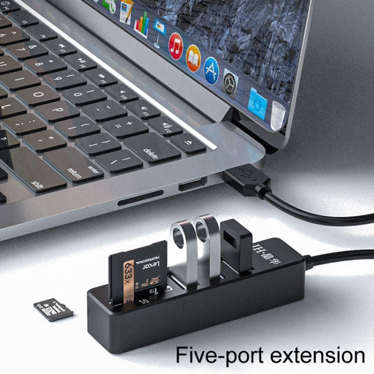 JINGHUA Z30 5 in 1 Docking Station Hub USB2.0 per laptop, Z30 5 In 1 USB2.0