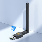 Scheda di rete wireless USB JINGHUA N5 Dual Band Driverless High Gain Antenna, Antenna Model 600M