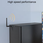 Scheda di rete wireless USB JINGHUA N5 Dual Band Driverless High Gain Antenna, Antenna Model 600M