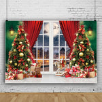 120x80cm Ghirlanda di Natale Scena di neve Fotografia Sfondo Tenda, 11421618, 11421670, 11421909, 11422035, 11422036, 11422037, 12805213, 12805214, 12805218